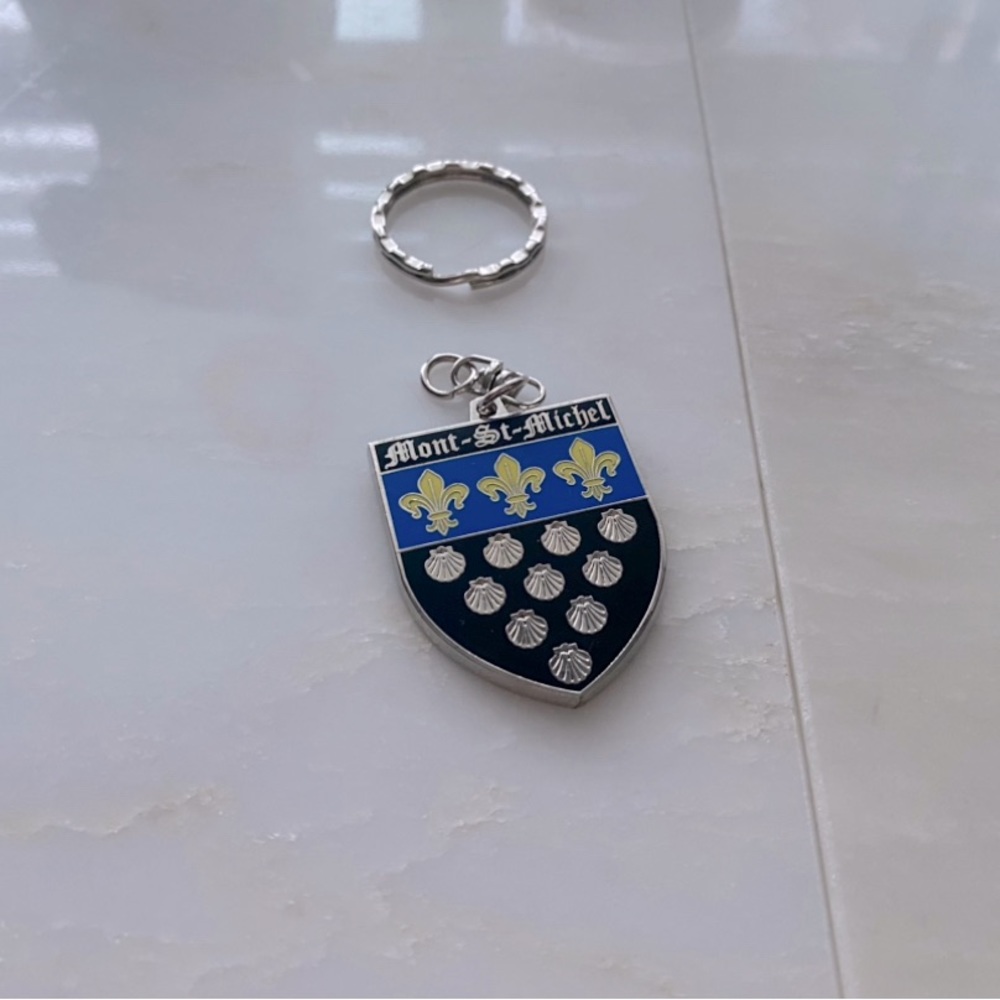 Mont Saint Michel Keychain